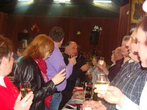 Takole smo skupaj nazdravili ob našem ponovnem snidenju.